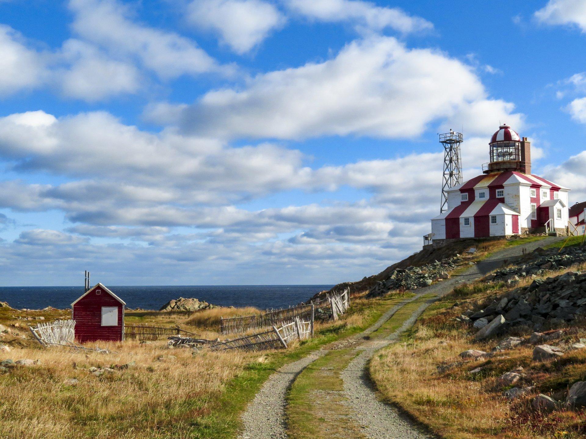 Le lieu historique provincial du phare Cape Bonavista Lighthouse