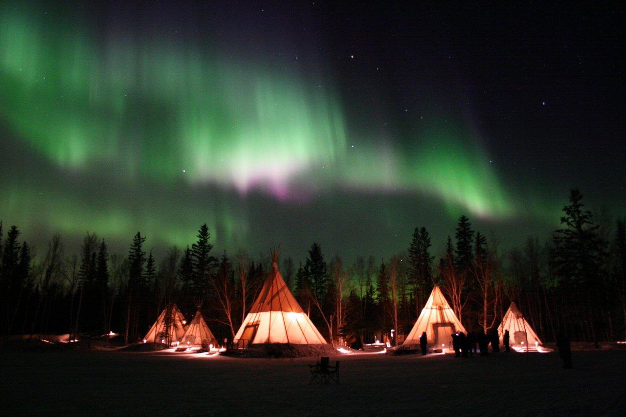 Aurora Village in the Northwest Territories
