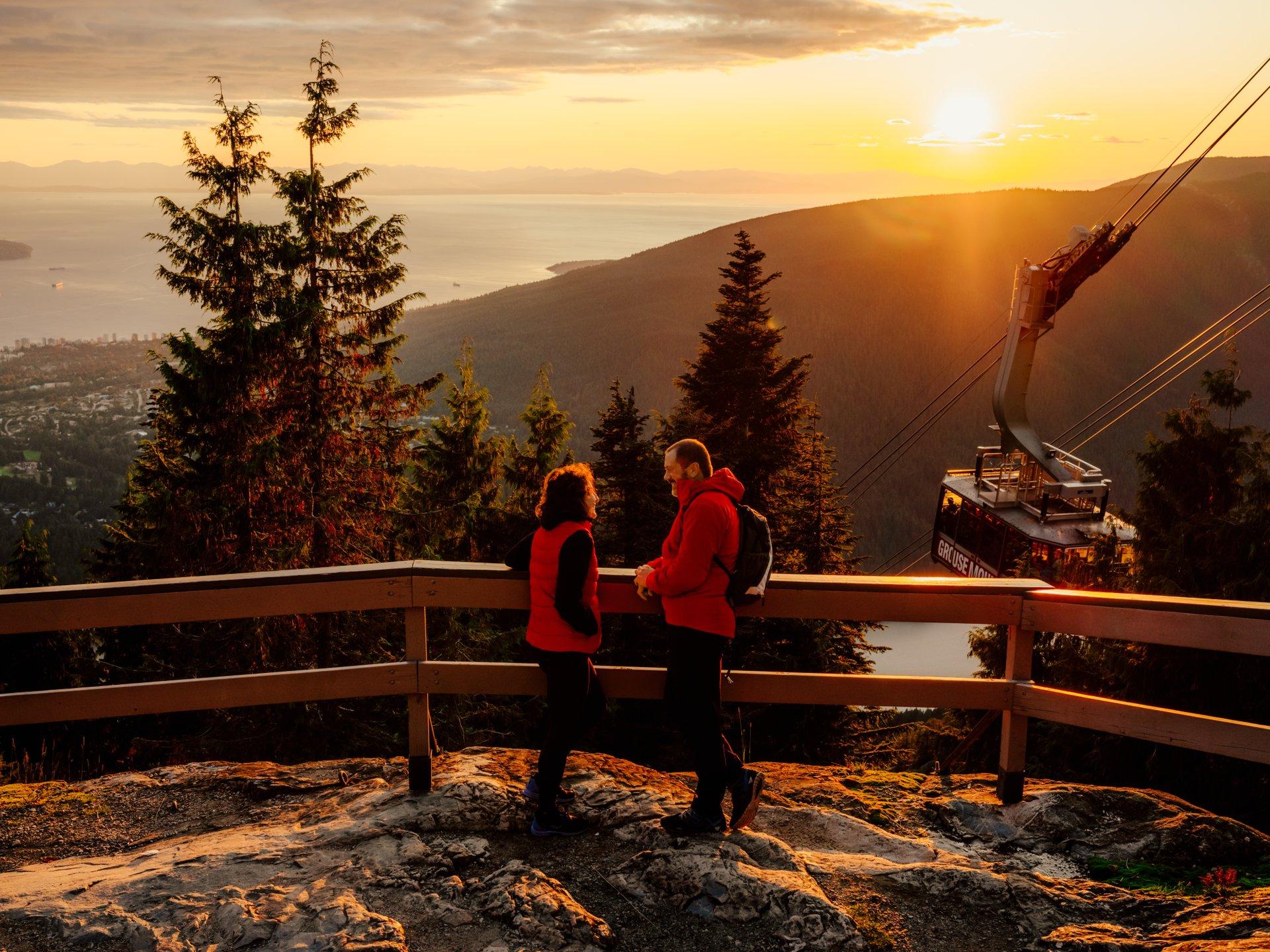 Grouse Mountain, surnommée le sommet de Vancouver