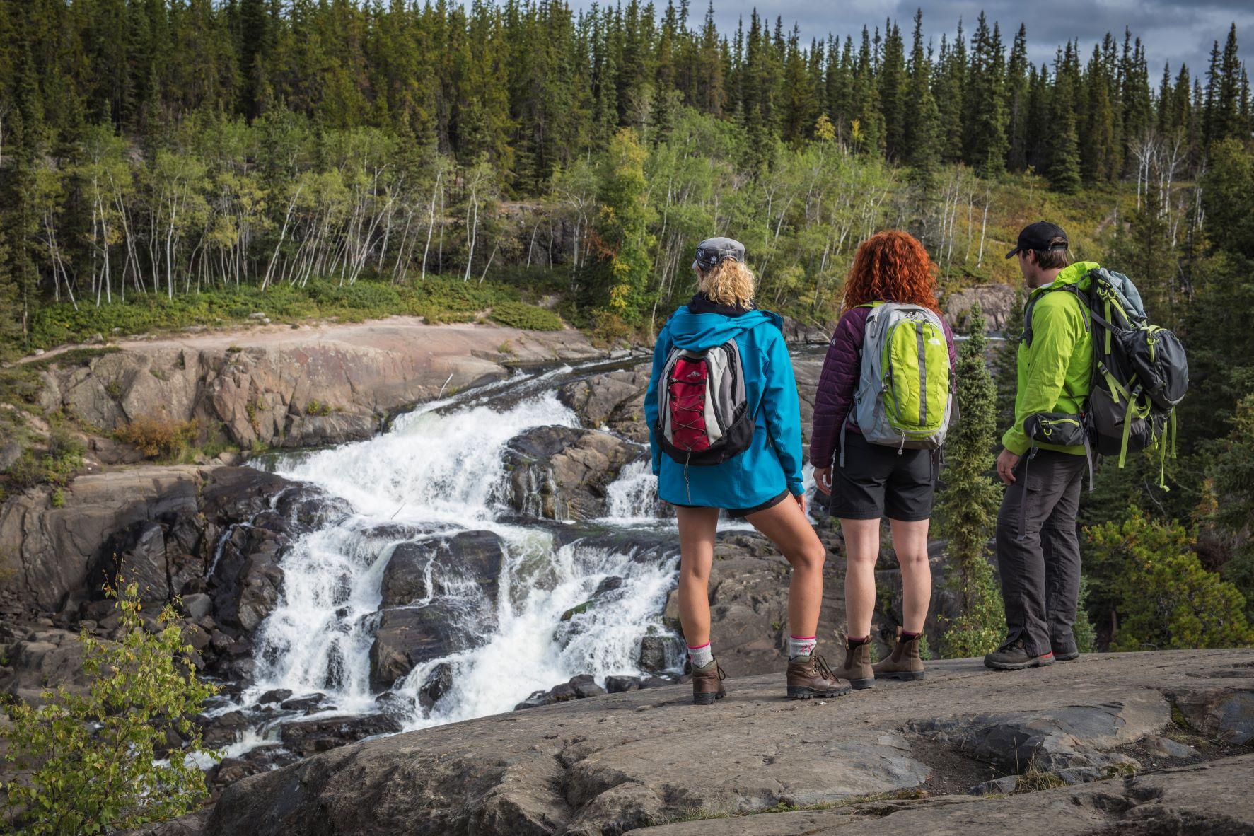 Cameron Falls, Ingraham Trail, Northwest Territories 