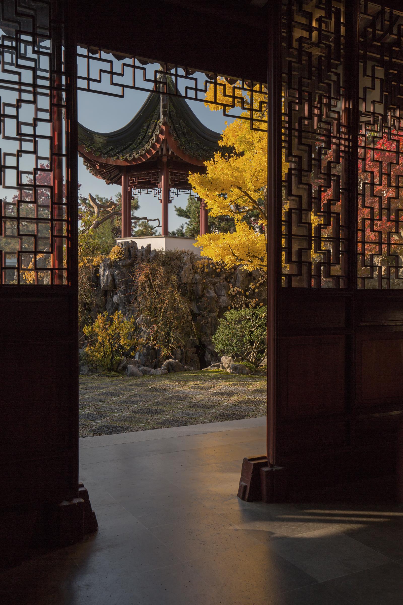 Dr. Sun Yat-Sen Classical Chinese Garden in the Autumn