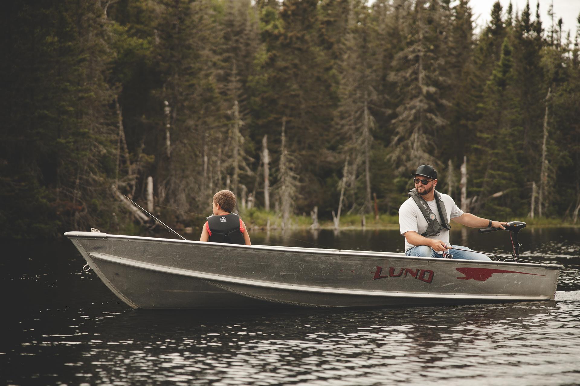 Fish for brook trout in one of the 125 lakes in the Essipit area.