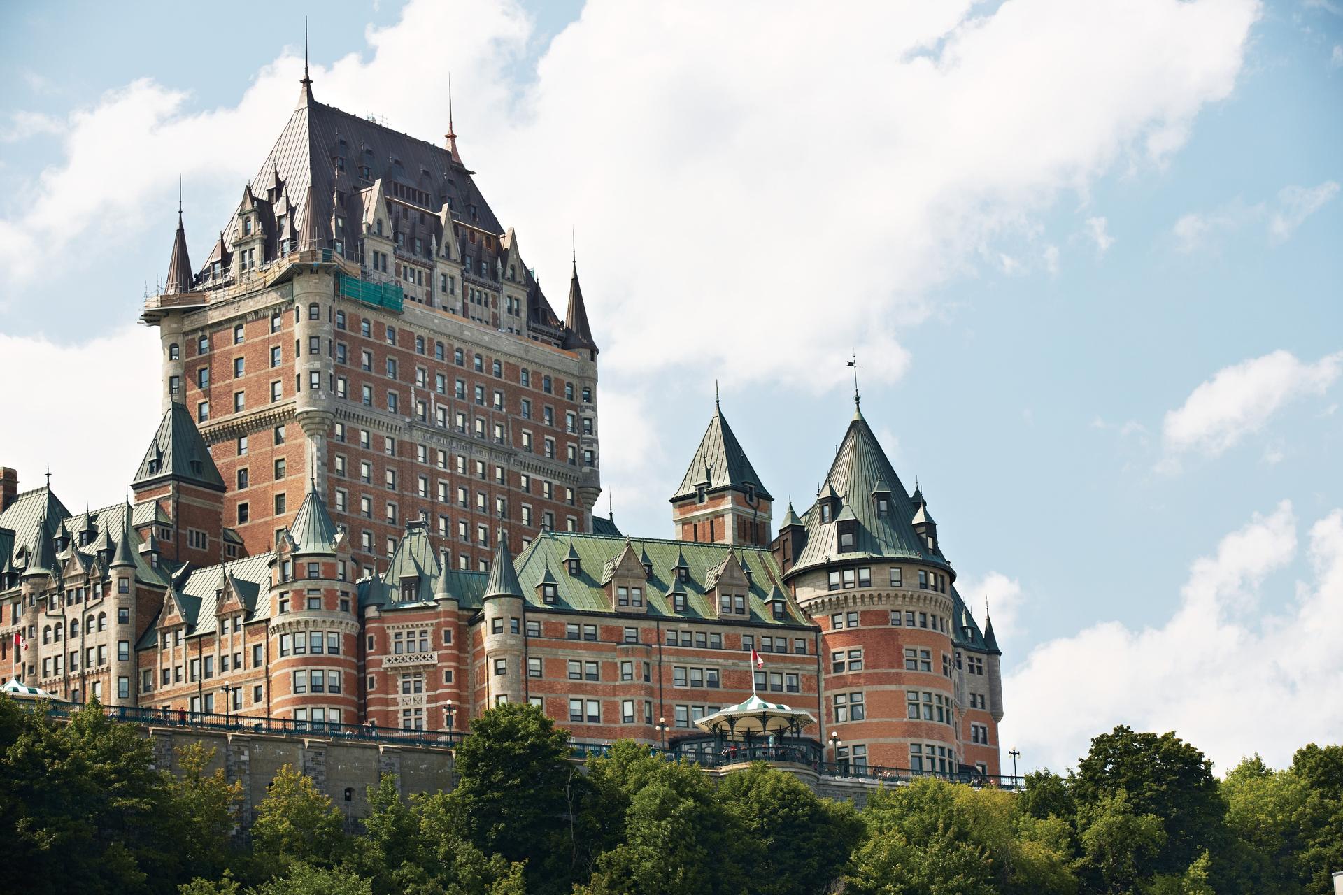 Fairmont Le Chateau Frontenac in Quebec City