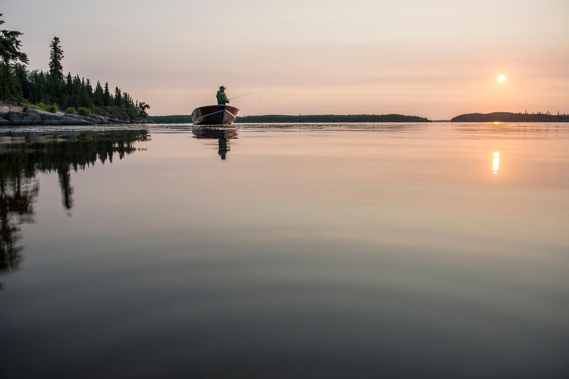 Fishing in Manitoba