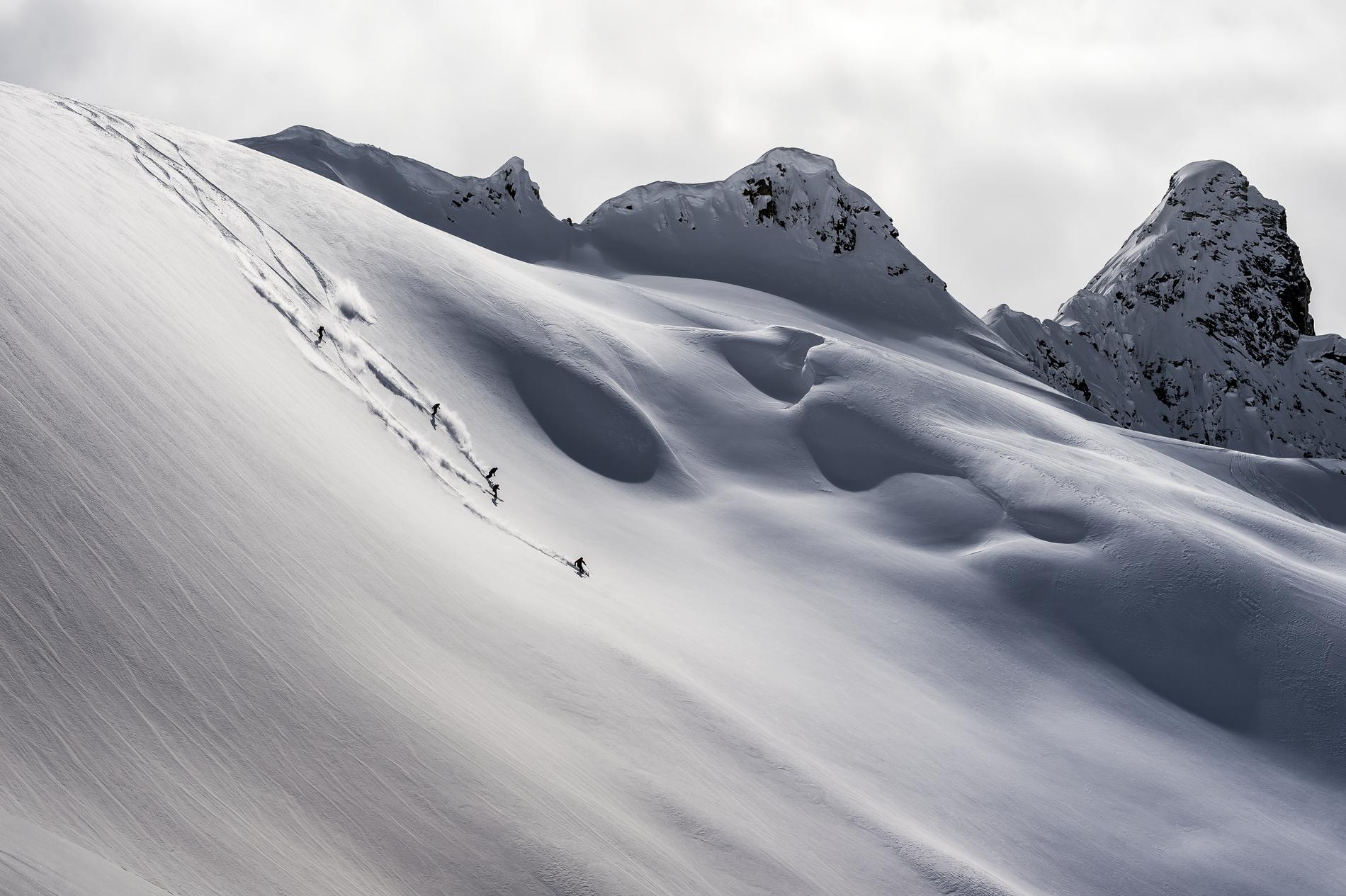 Heli-skiing, Revelstoke, BC