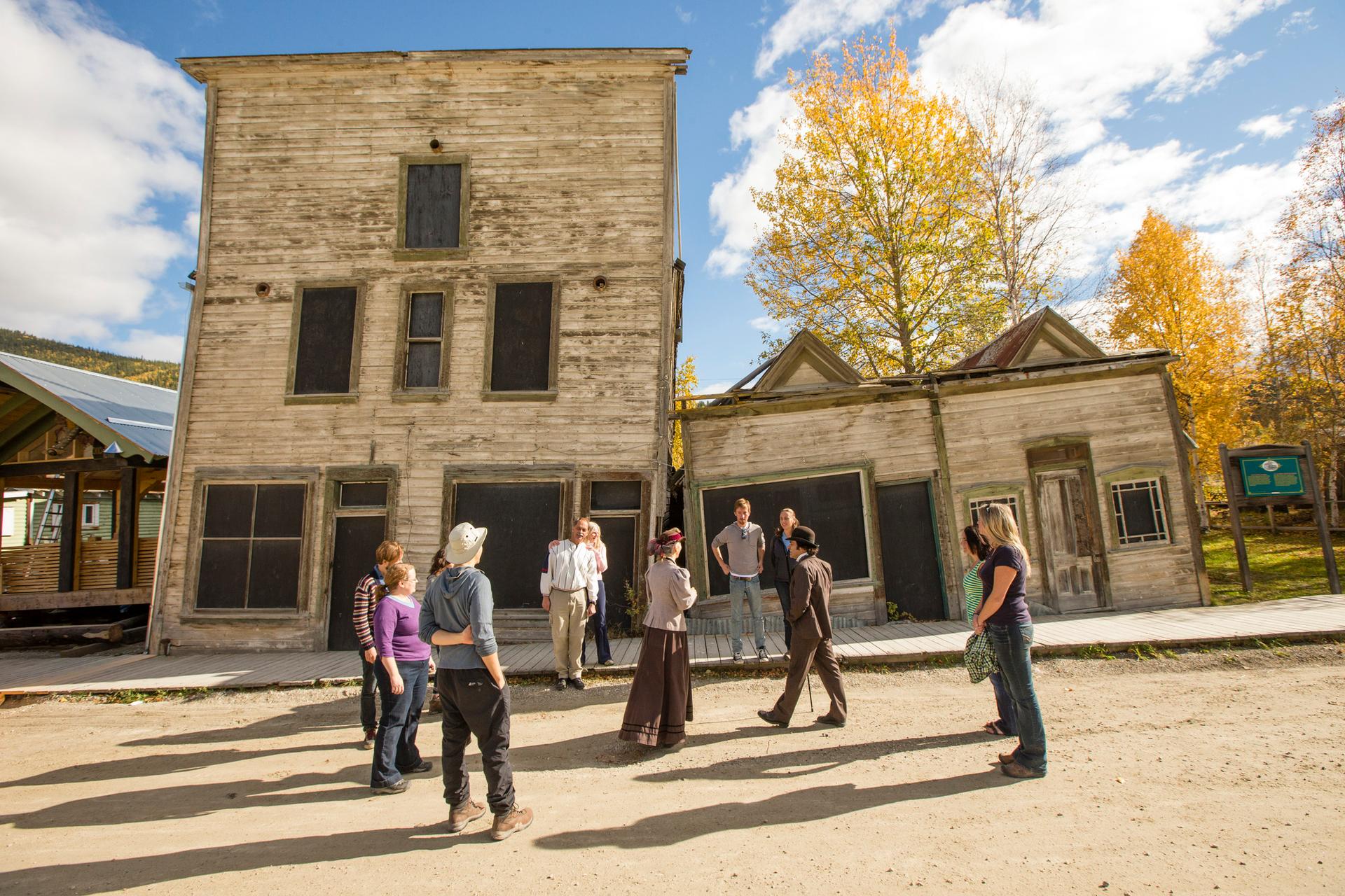 Dawson City’s Klondike National Historic Sites.