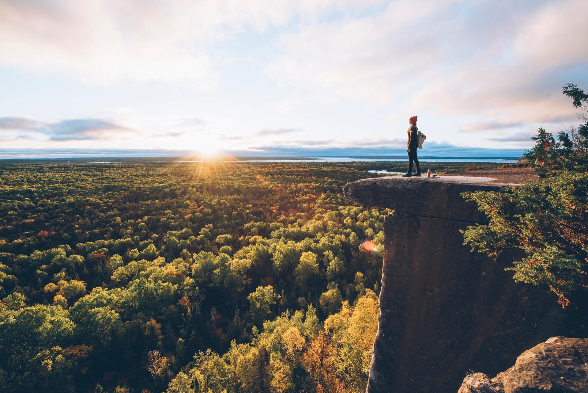 Cup and Saucer Trail on Manitoulin Island