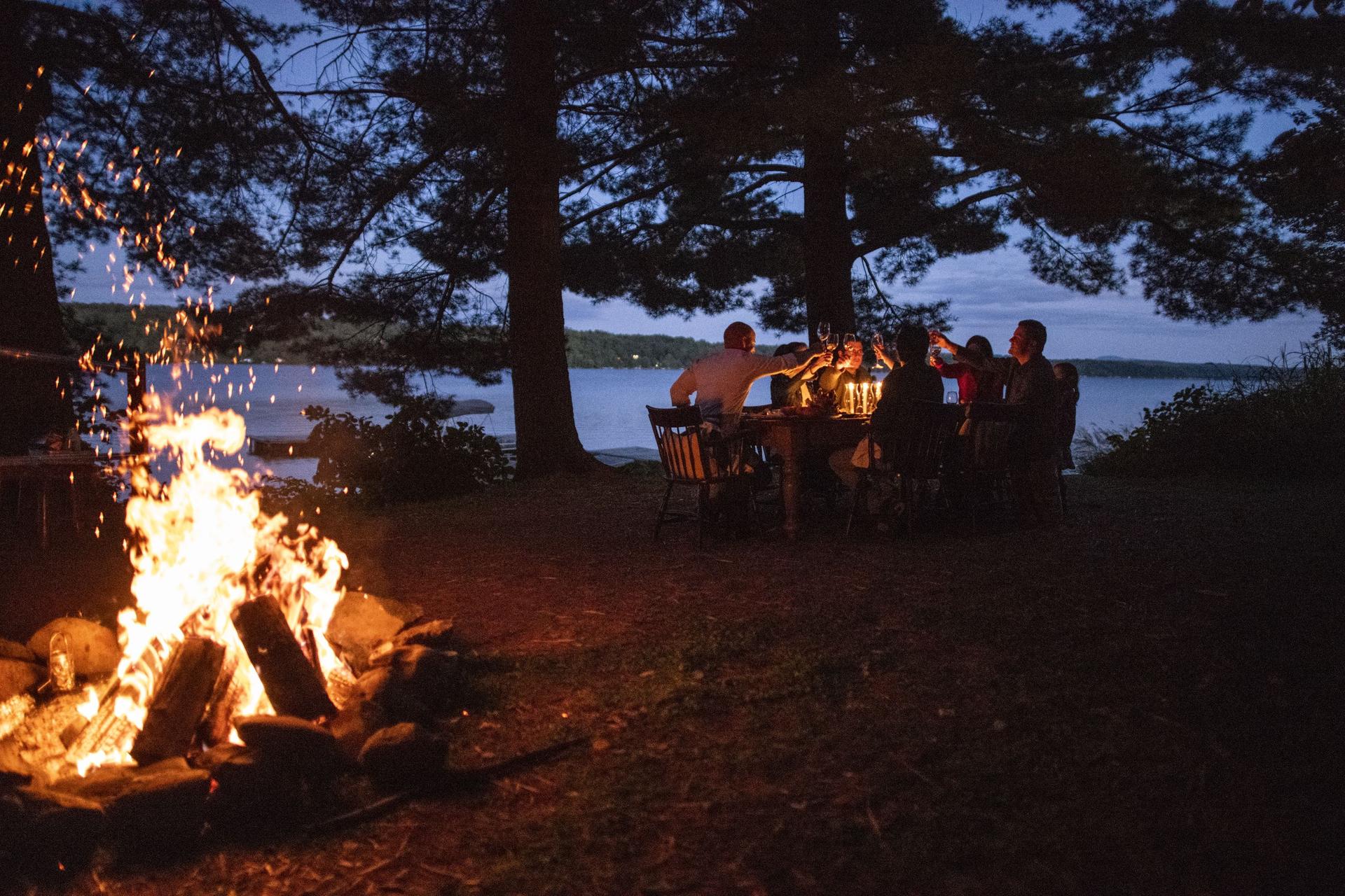 Un souper festif au Manoir Hovey dans les Cantons-de-l'est. | Source : Gaëlle Leroyer