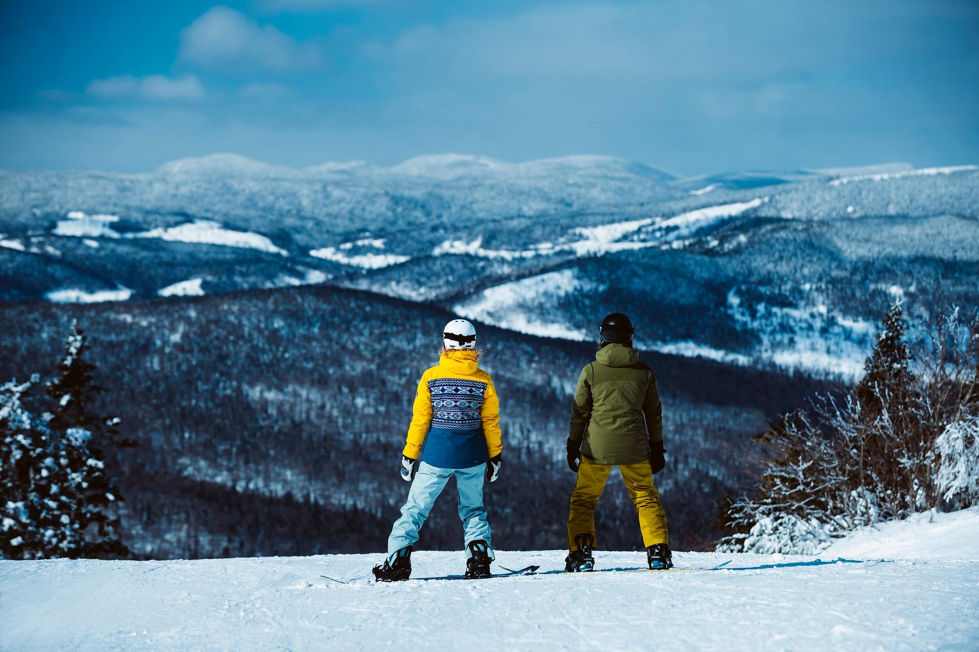 Le Mont-Sainte-Anne, à Beaupré, au Québec