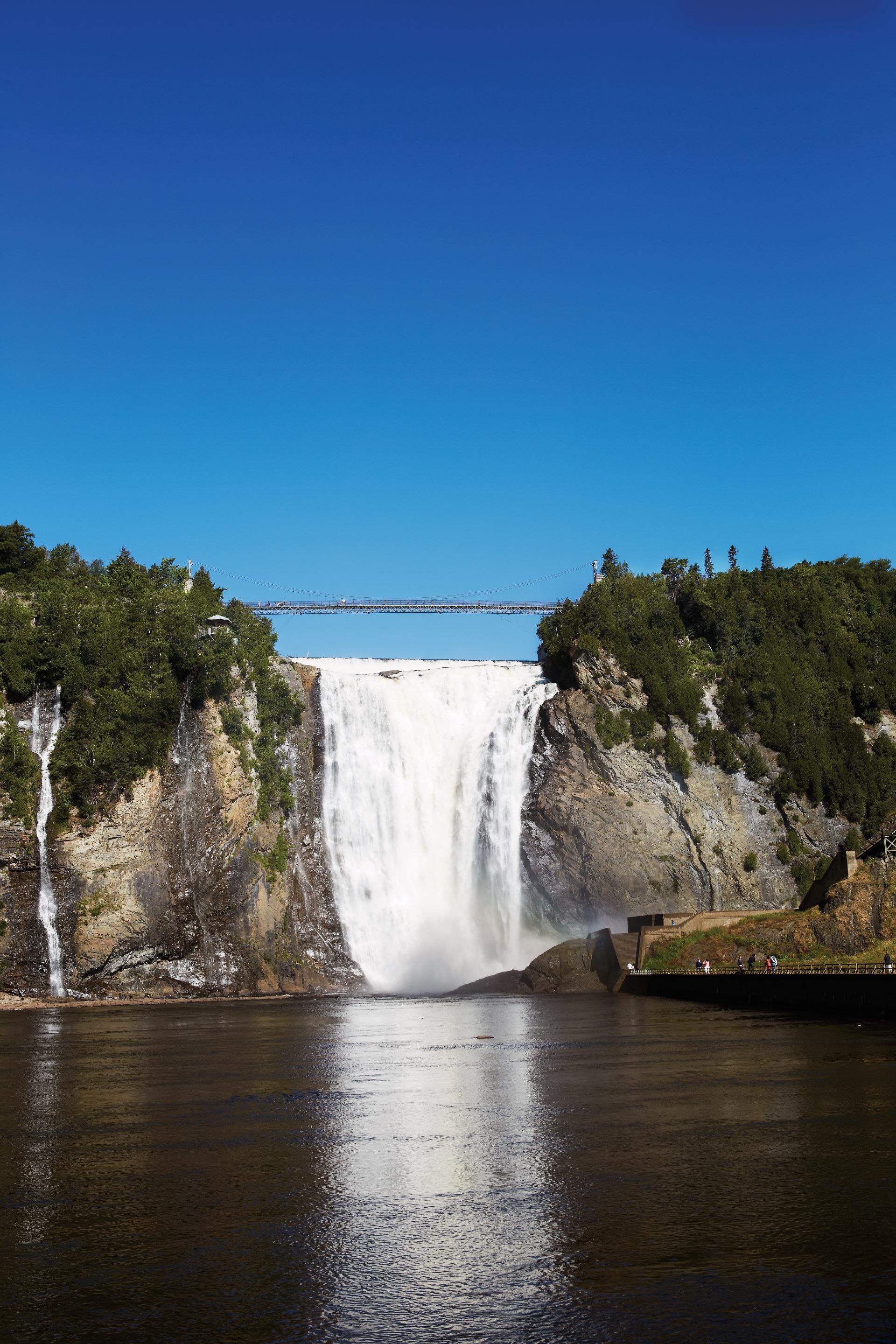 Montmorency Falls Park Quebec City