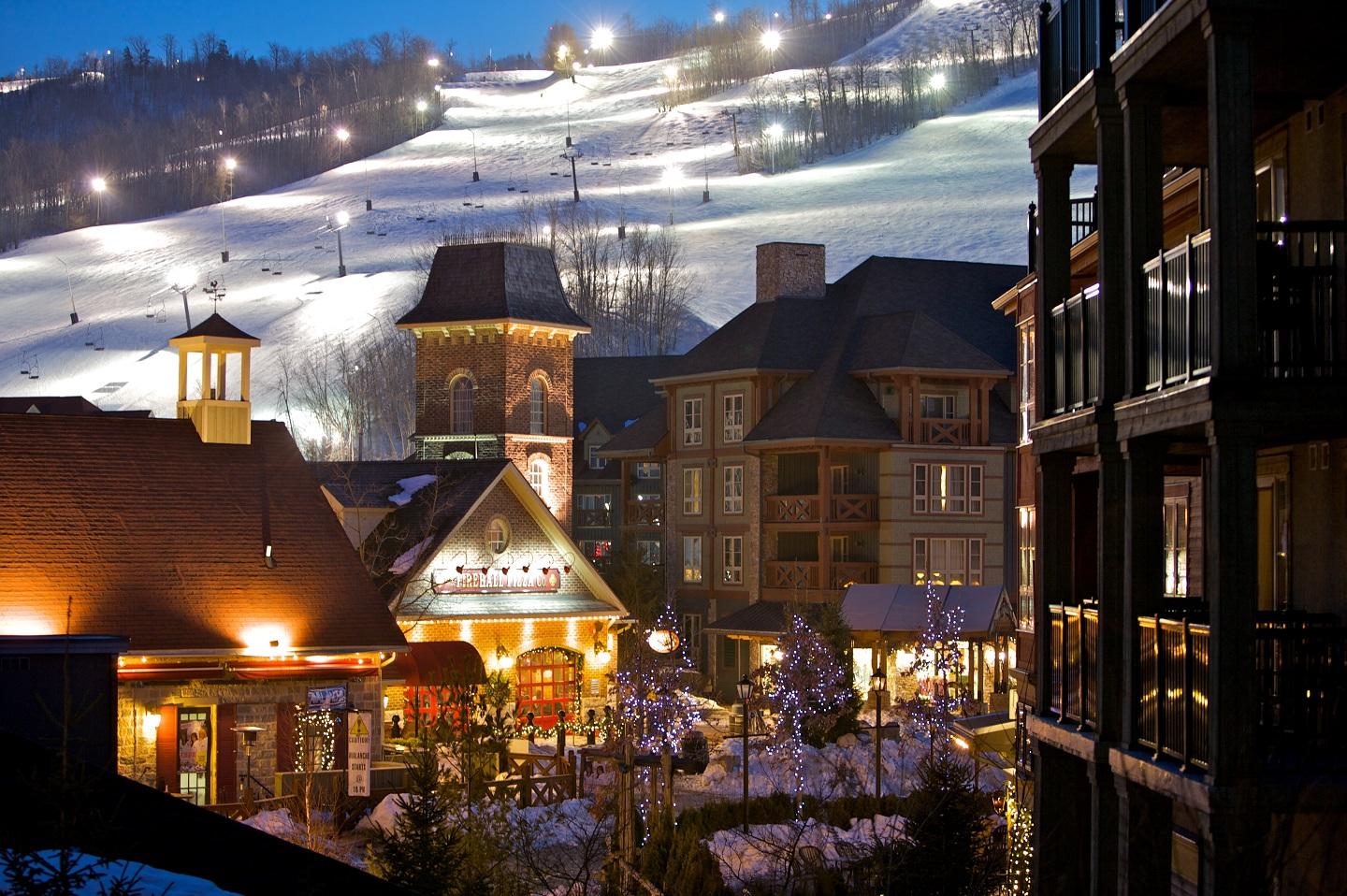 La station Blue Mountain, en Ontario