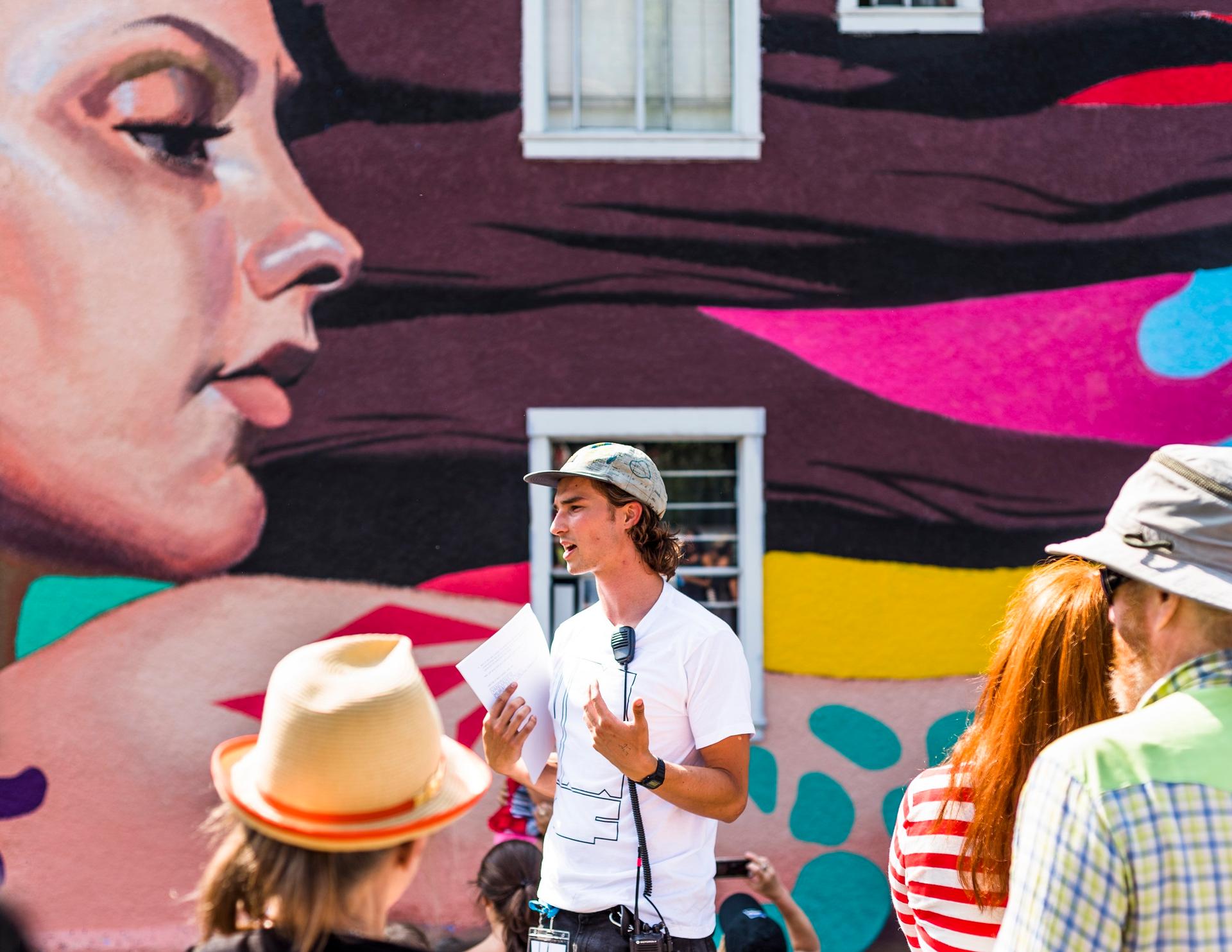 Mural Artists: David Ullock & Doug Nhung. Location: 146 East 6th Avenue.