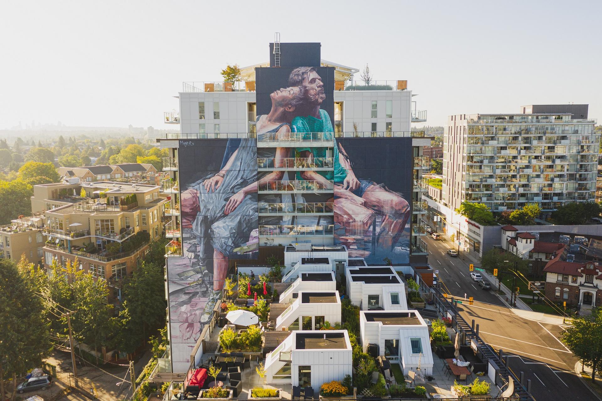 Mural Artist: Fintan Magee. Location: 333 East11th Avenue