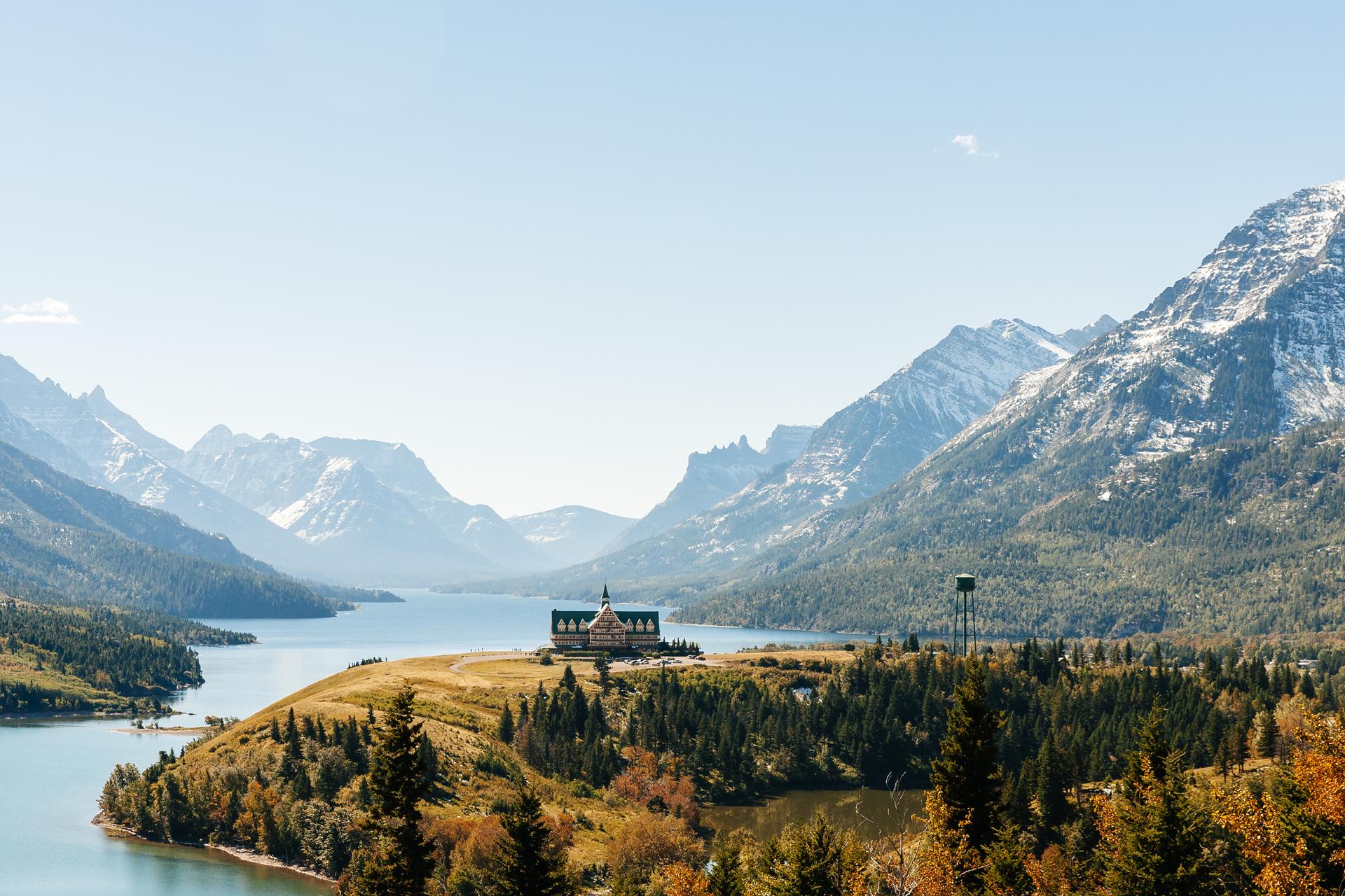 Prince of Wales Hotel in Waterton Lakes National Park